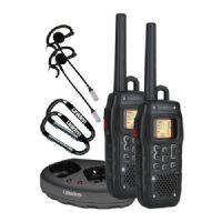 Uniden Two Submersible/Floating 50 Mile Range FRS/GMRS Radios w/2 VOX Headsets And 2 GMR6000-2CKHS