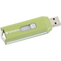 Verbatim Store 'n' Go 97647 4 GB Flash Drive - Eucalyptus Green, Metallic