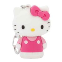 Hello Kitty Molded 3D 4GB USB Drive (46109-3D)
