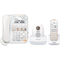 VTech CareLine DECT 6.0 Corded/Cordless Answering System with Pendant