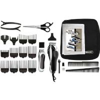 Wahl 795245201 25 Piece Deluxe Chrome Pro Haircutting Kit