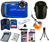 Fuji XP90 Blue 16GB Camera Kit