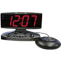 GEEMARC AMPLCALL500 Wake UP Alarm Clock W/BED SHAKER-ALRT To Phone