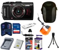 Olympus TG4 Waterproof 16GB Camera Kit