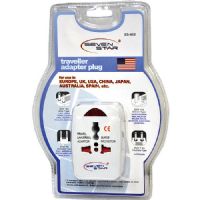 Seven SS450 Star 4-In-1 Travel Adapter Plug